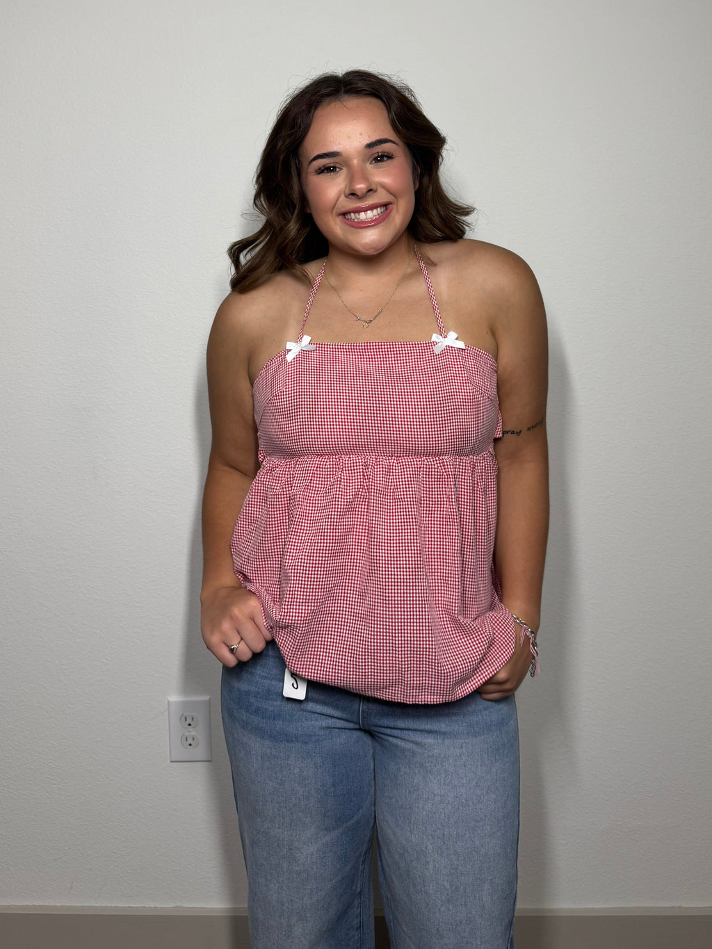 Gingham Girl Top
