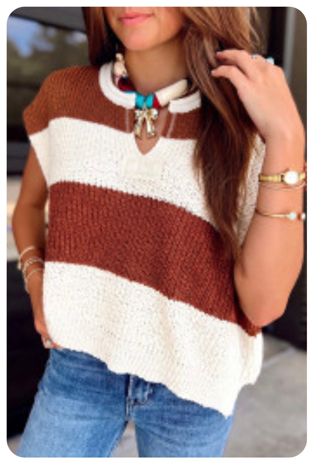 Cinnamon Cream Top