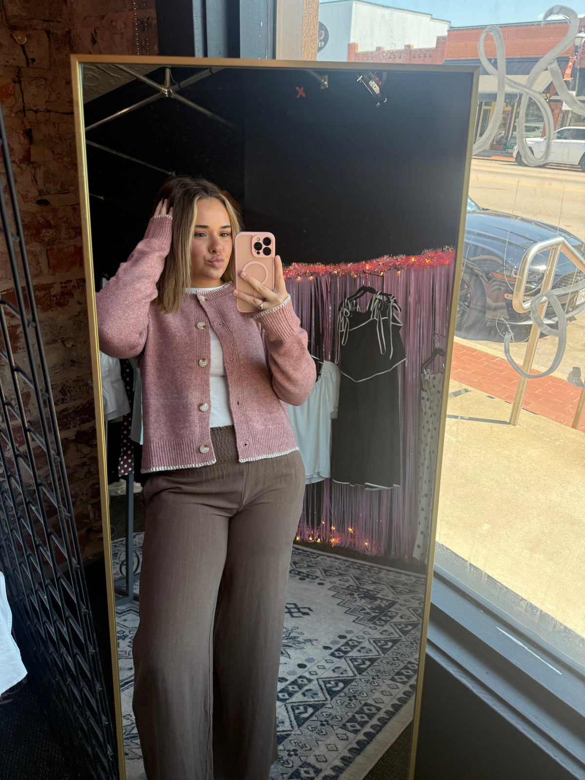 Rosy Days Cardigan