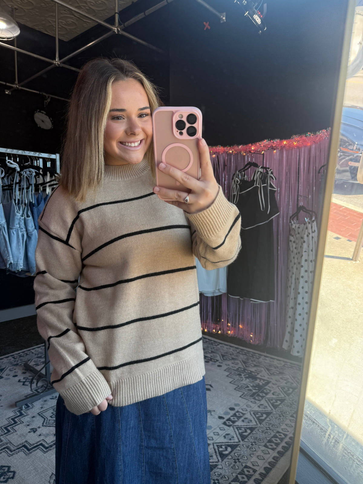 Sunday Stripe Sweater