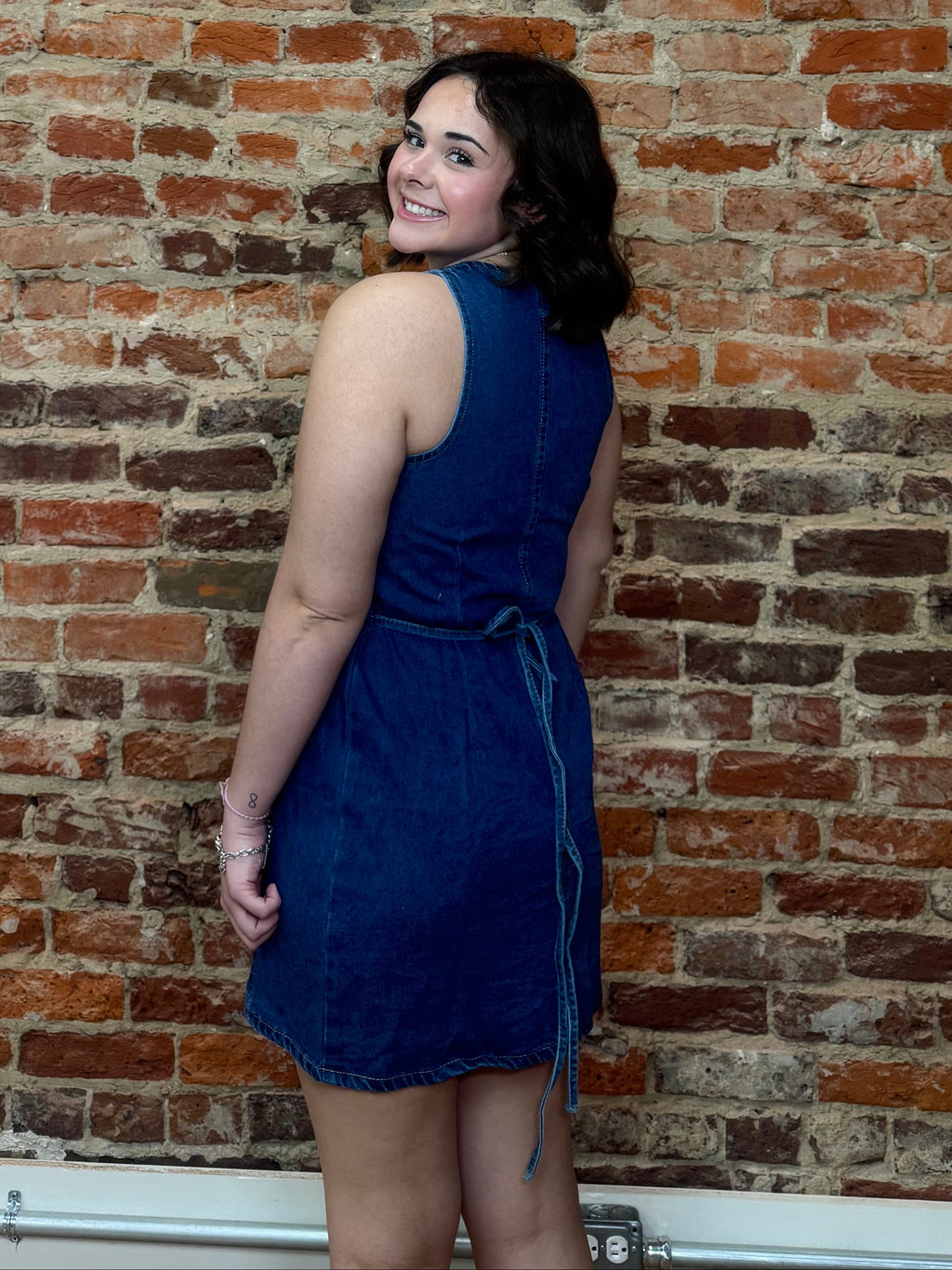 Honey Button Dress