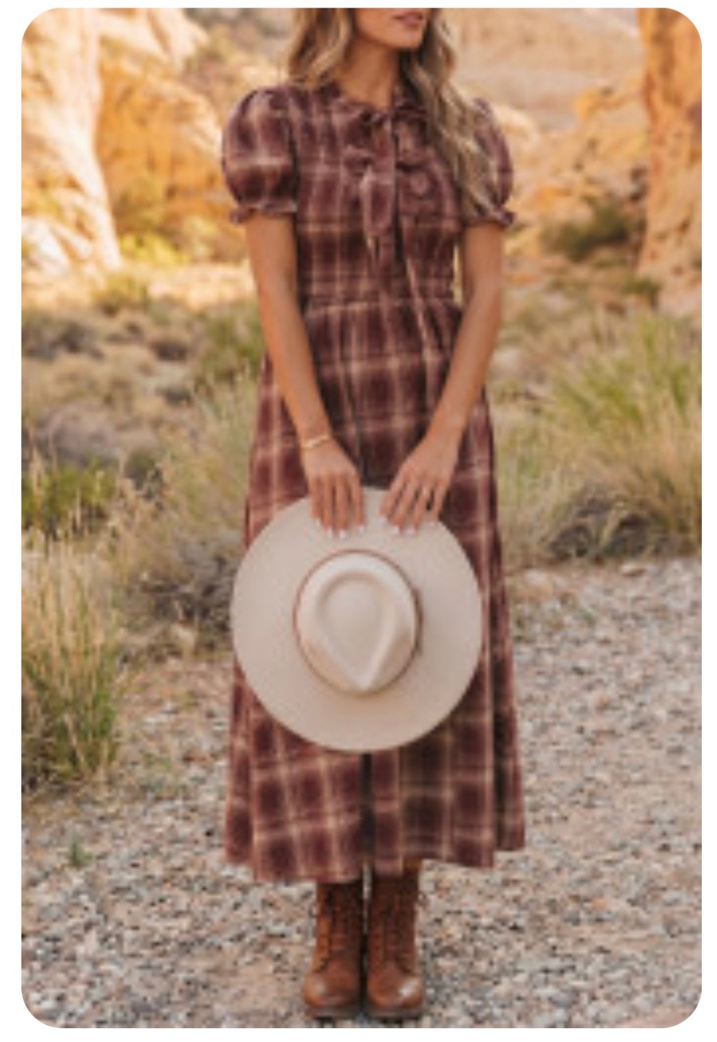 Rustic Rose Dress