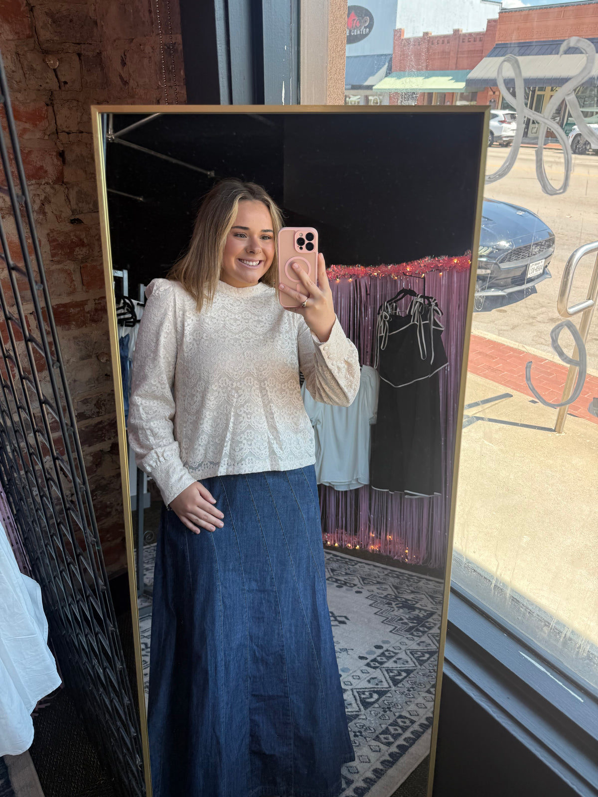 Ivory Romance Top