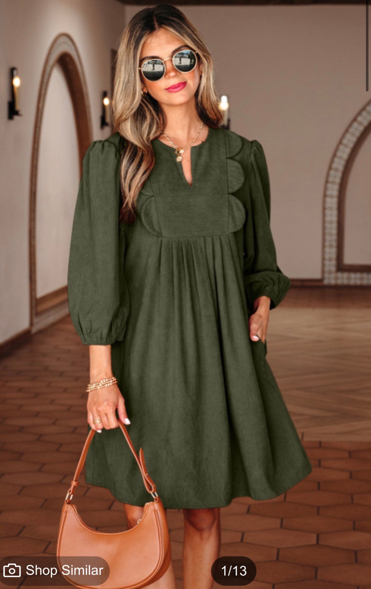 Olive Grove Dress
