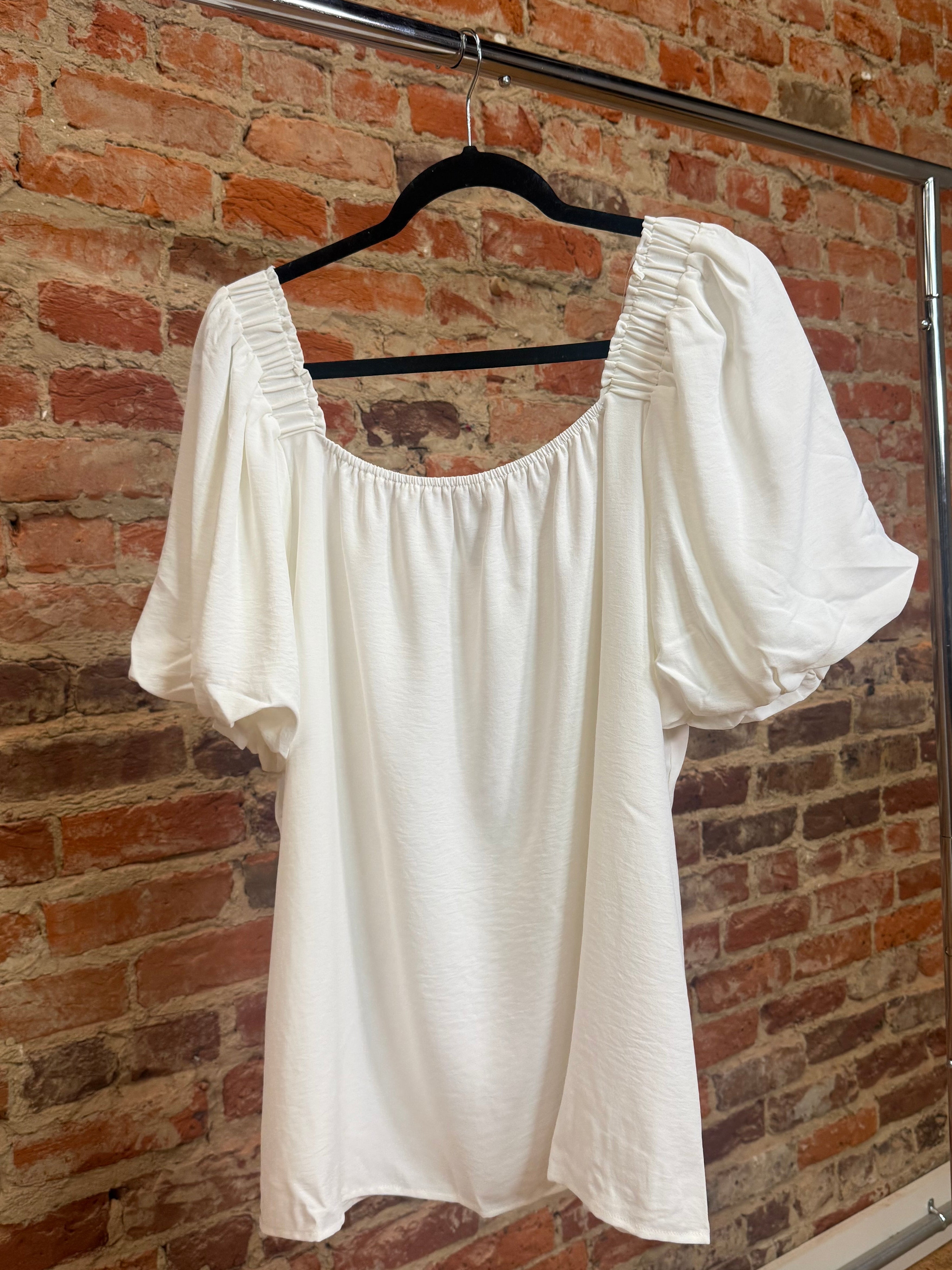 Curve Crush Sweet Cloud Blouse